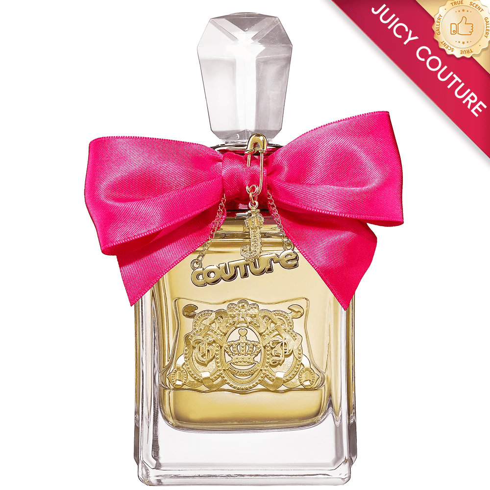 Juicy Couture Viva La Juicy Eau de Parfum para Mulher, 3.4 Fl Oz Spray Glamoroso, Aroma Doce de Bagas & Jasmim, Fragrância Noturna Divertida, Perfume de Veludo Icónico