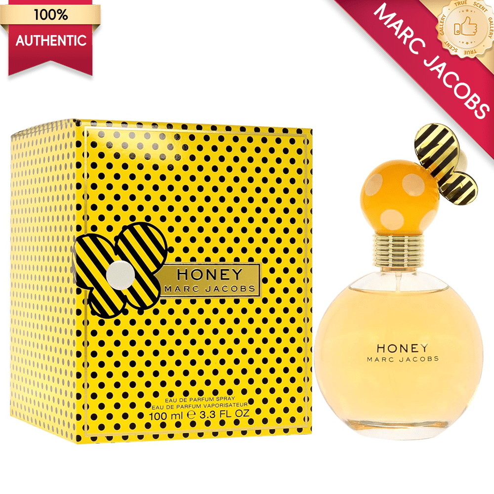 Marc Jacobs Daisy Honey Eau de Parfum para Mulher, 3.4 Fl Oz Spray Dourado, Aroma Doce de Mel e Floral, Fragrância Diurna Alegre, Perfume de Verão Edição Limitada