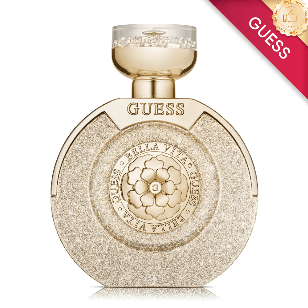 Guess Bella Vita Paradiso Eau de Parfum para Mulheres, 3.4 Fl Oz Spray de Felicidade, Fragrância Tropical de Coco e Baunilha, Perfume de Dia para Férias, Perfume de Verão Italiano