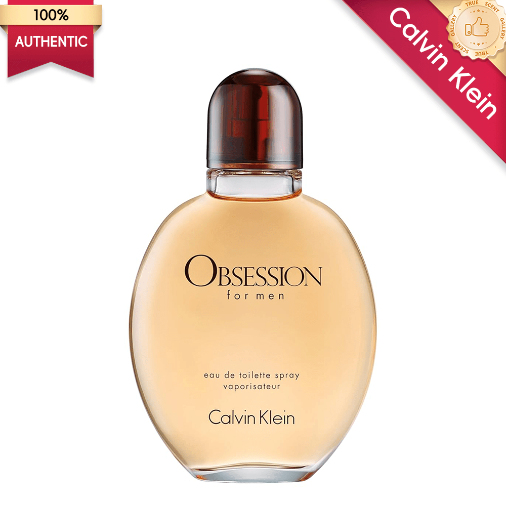 Calvin Klein OBSESSION para Homem, 2.5/4.0/6.7 oz Eau de Toilette Spray, CK, Fragrância de Longa Duração, Aroma Sexy & Masculino, Pronto para Presente