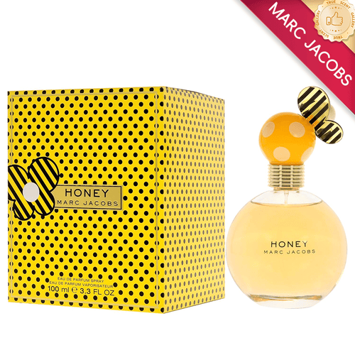 Marc Jacobs Daisy Honey Eau de Parfum para Mulher, 3.4 Fl Oz Spray Dourado, Aroma Doce de Mel e Floral, Fragrância Diurna Alegre, Perfume de Verão Edição Limitada