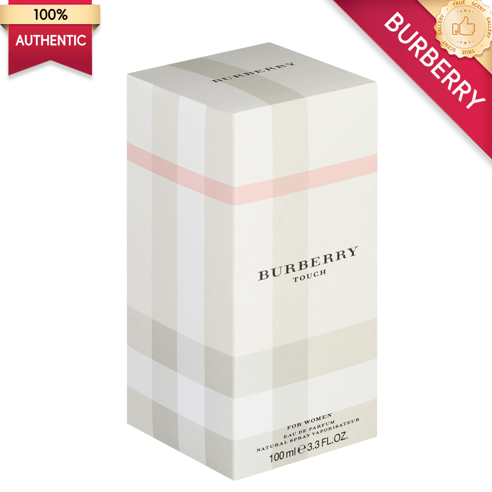 Burberry Touch para Mulheres, 3.4 Fl Oz Eau de Parfum Spray, Aroma Floral Suave e Amadeirado, Perfume Íntimo e Elegante, Fragrância do Dia à Noite