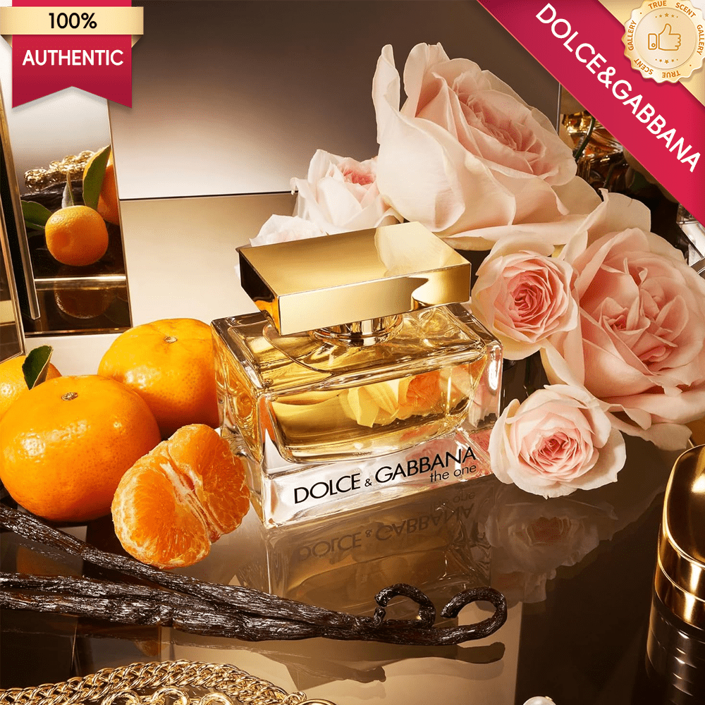 Dolce & Gabbana The One Eau de Parfum Spray para Mulheres, 2.5 Oz / 75 ml, Fragrância Floral Âmbar Sensual, Aroma Elegante e Sedutor, Elegância Distintiva